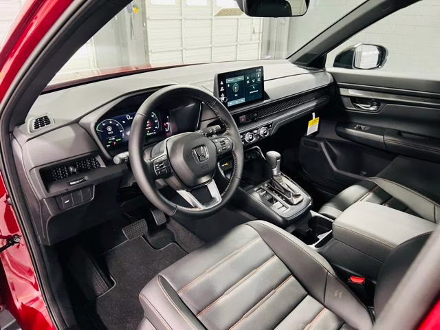 2026 Radiant Red Metallic Honda CR-V Hybrid Sport-L FWD SUV
