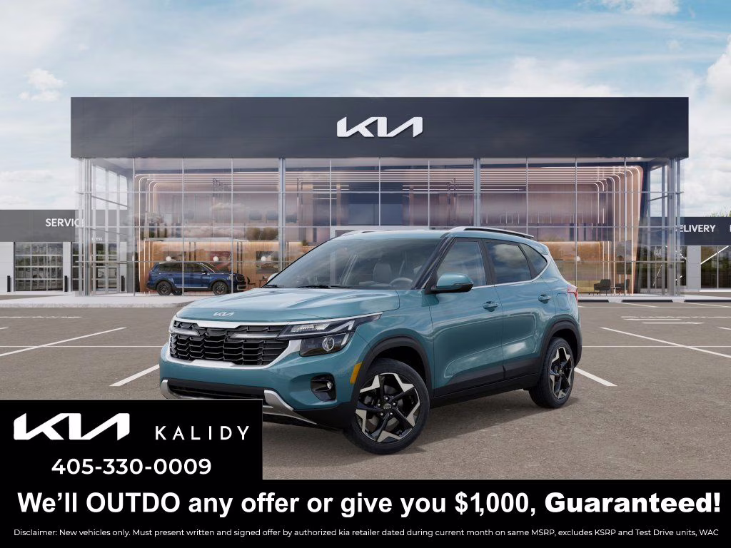 2026 Blue Kia Seltos EX FWD SUV