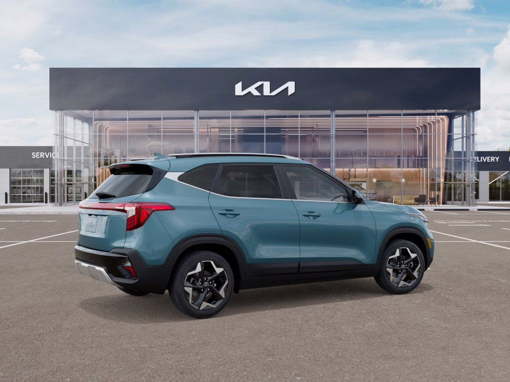 2026 Blue Kia Seltos EX FWD SUV