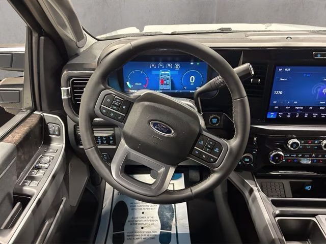 2026 Glacier Gray Met Tri-Coat Ford Super Duty F-250 SRW Lariat Black Appearance 4X4 Truck