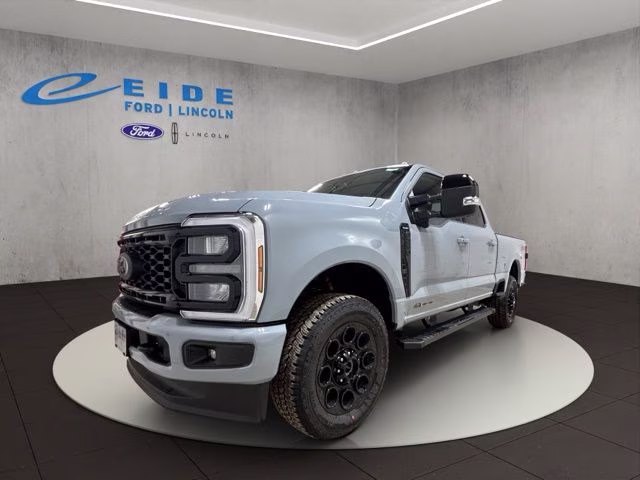 2026 Glacier Gray Met Tri-Coat Ford Super Duty F-250 SRW Lariat Black Appearance 4X4 Truck