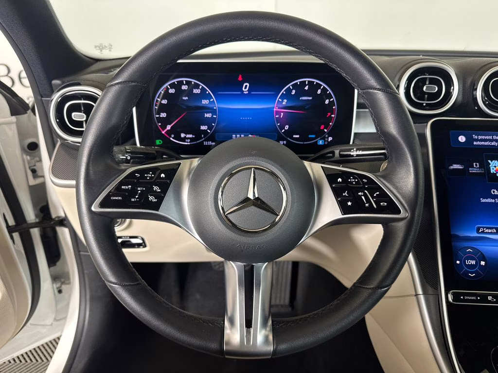 2025 Polar White Mercedes-Benz C-Class C 300 RWD Sedan