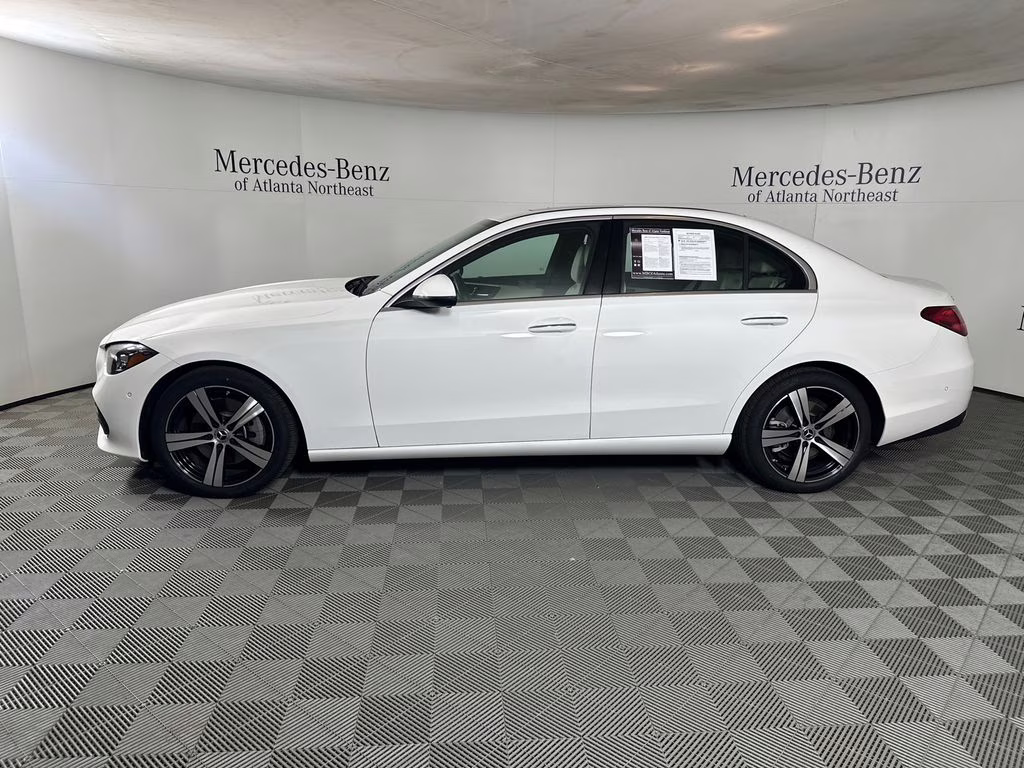 2025 Polar White Mercedes-Benz C-Class C 300 RWD Sedan