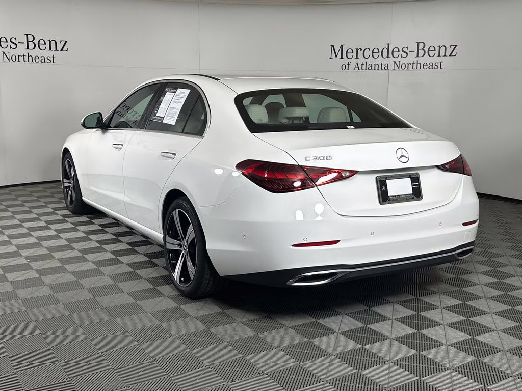 2025 Polar White Mercedes-Benz C-Class C 300 RWD Sedan