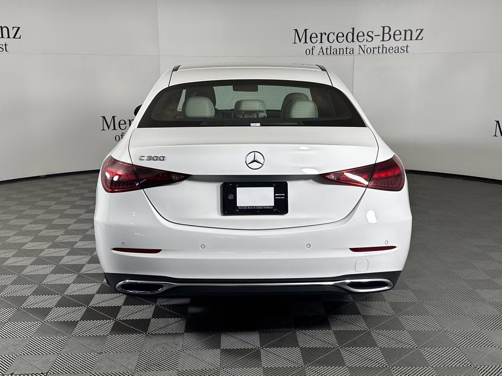 2025 Polar White Mercedes-Benz C-Class C 300 RWD Sedan