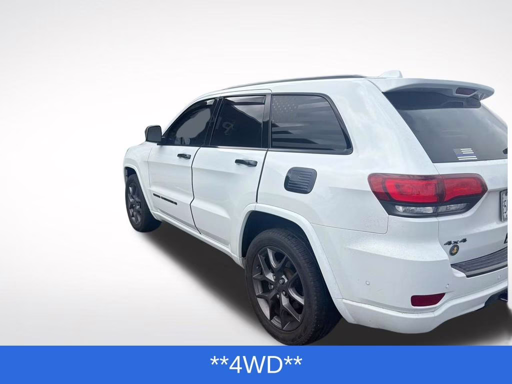 2021 Bright White Clearcoat Jeep Grand Cherokee 80th Anniversary Edition 4X4 SUV