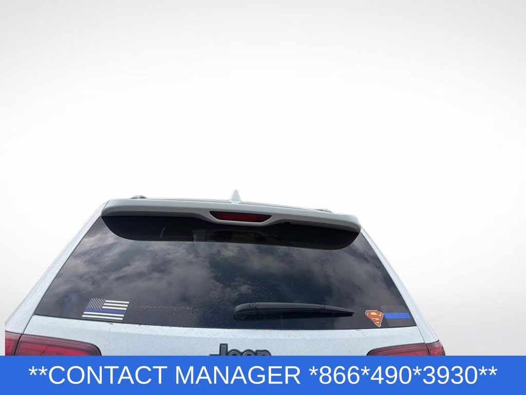 2021 Bright White Clearcoat Jeep Grand Cherokee 80th Anniversary Edition 4X4 SUV