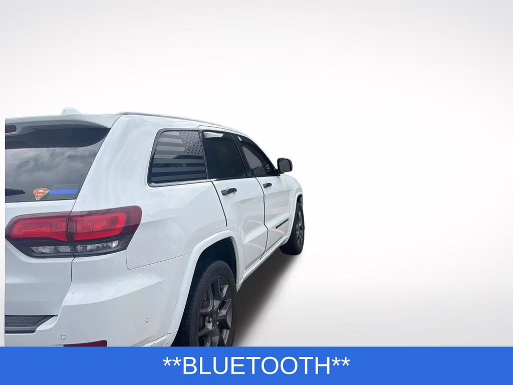 2021 Bright White Clearcoat Jeep Grand Cherokee 80th Anniversary Edition 4X4 SUV