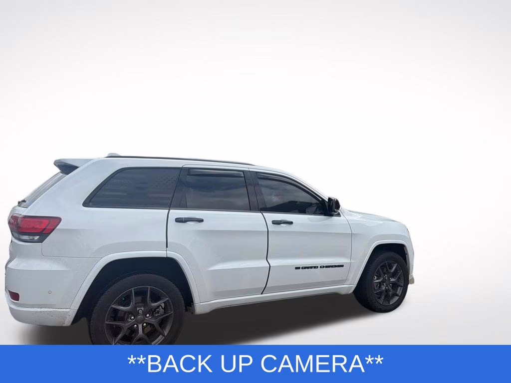 2021 Bright White Clearcoat Jeep Grand Cherokee 80th Anniversary Edition 4X4 SUV
