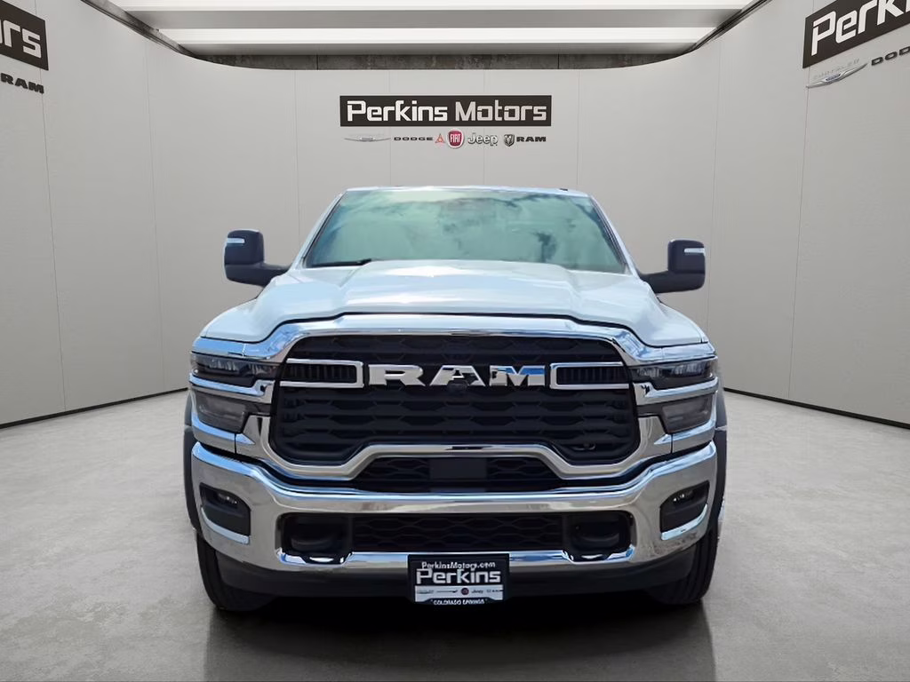 2026 Bright White Clearcoat Ram 5500HD Tradesman 4X4 Truck