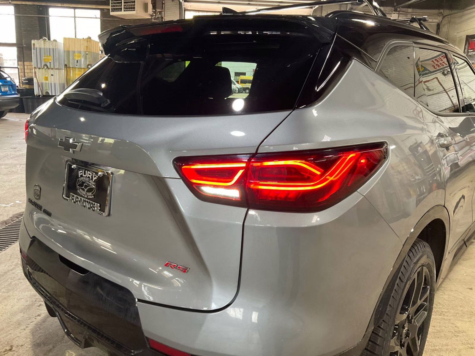 2023 Sterling Gray Metallic Chevrolet Blazer RS AWD SUV