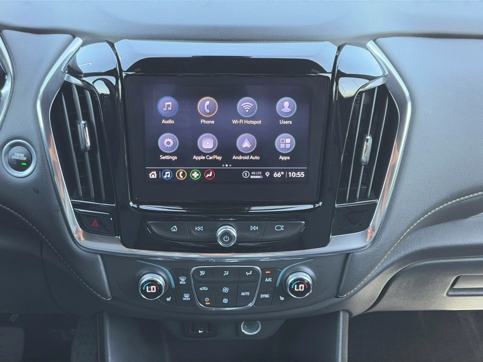 2023 Mosaic Black Metallic Chevrolet Traverse LT Leather AWD SUV