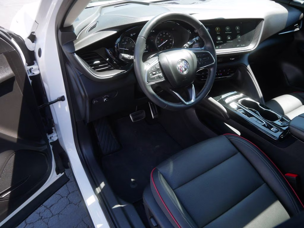 2023 Summit White Buick Envision Essence AWD SUV