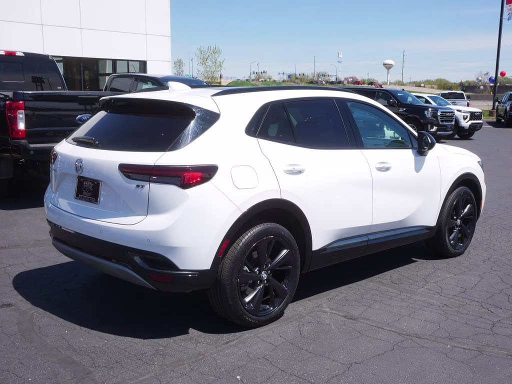 2023 Summit White Buick Envision Essence AWD SUV