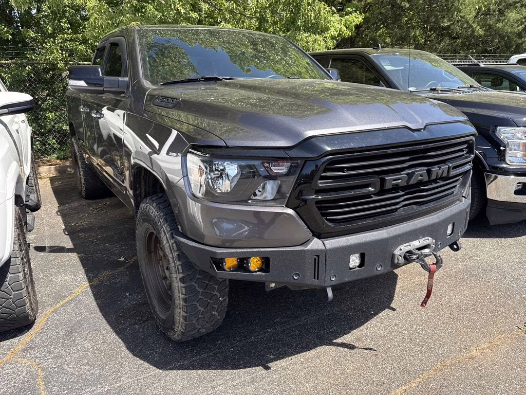 2021 Granite Crystal Metallic Clearcoat Ram 1500 Big Horn/Lone Star 4X4 Truck