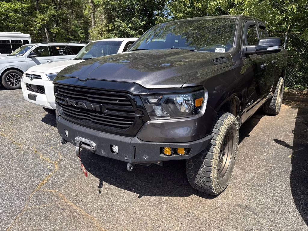 2021 Granite Crystal Metallic Clearcoat Ram 1500 Big Horn/Lone Star 4X4 Truck