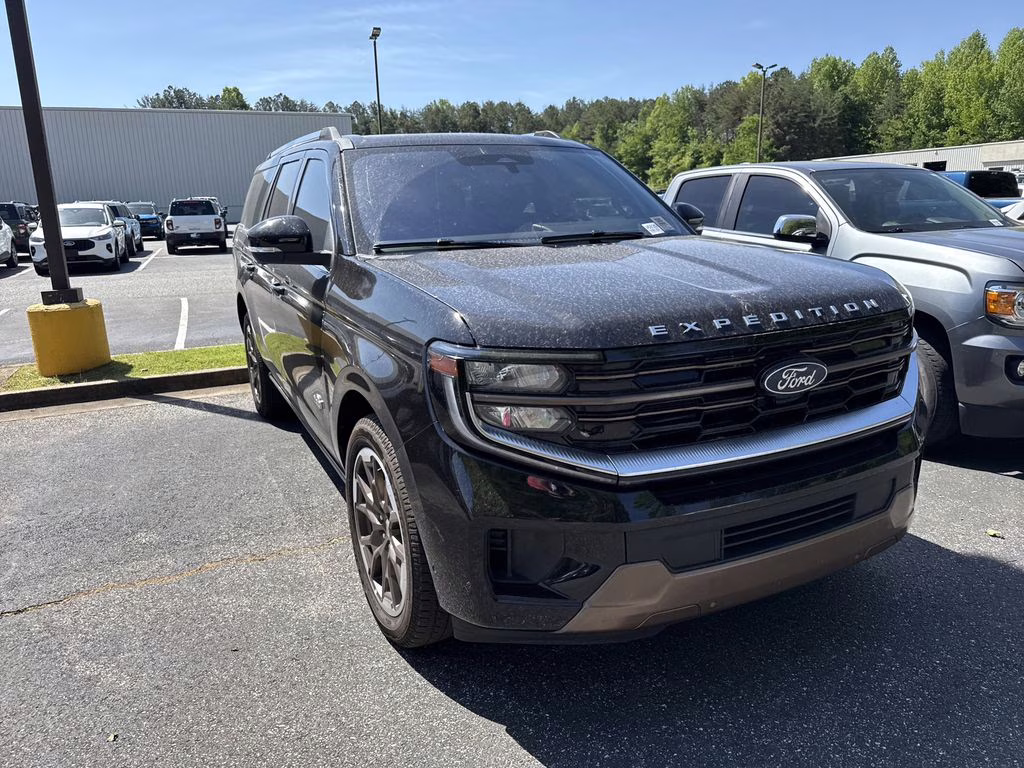 2025 Agate Black Metallic Ford Expedition Max King Ranch 4X4 SUV