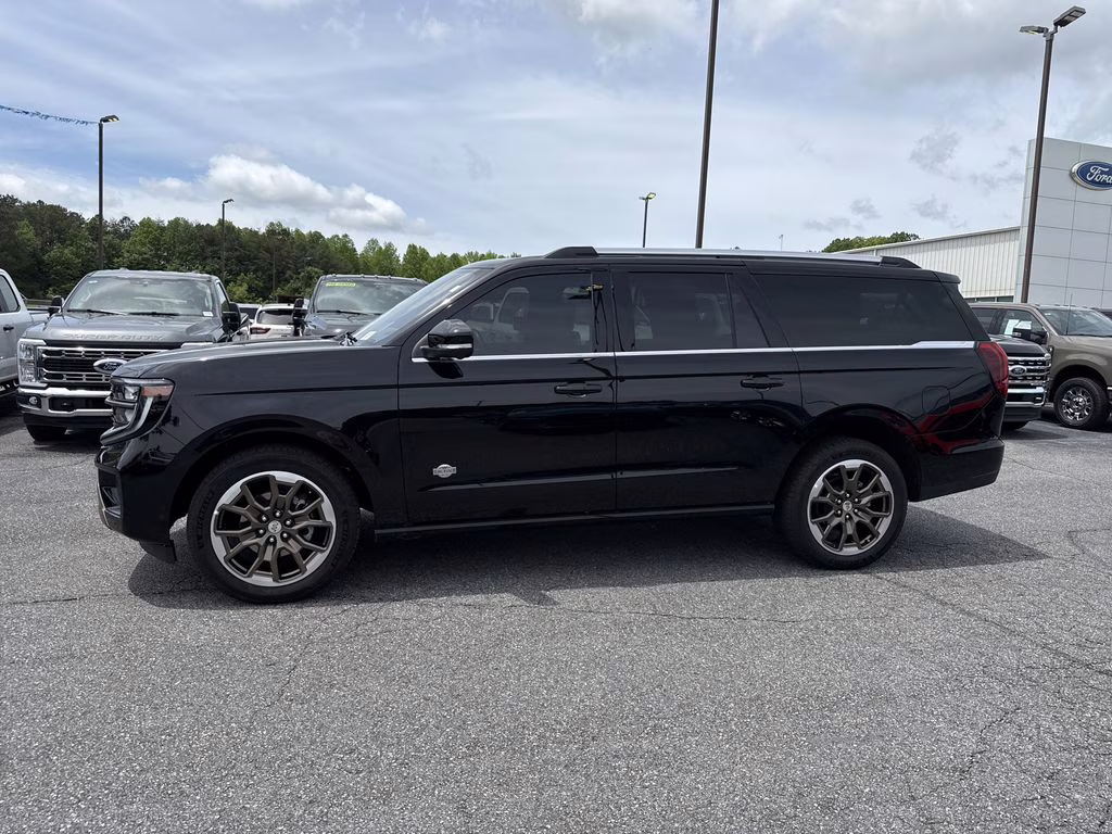 2025 Agate Black Metallic Ford Expedition Max King Ranch 4X4 SUV