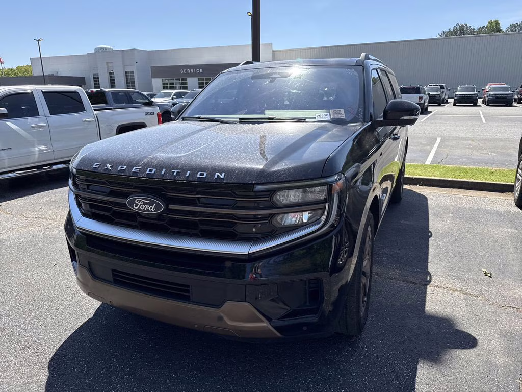 2025 Agate Black Metallic Ford Expedition Max King Ranch 4X4 SUV