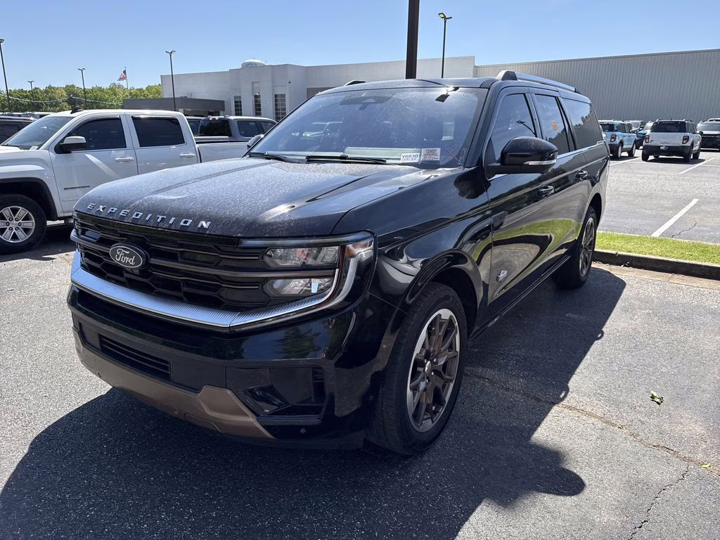 2025 Agate Black Metallic Ford Expedition Max King Ranch 4X4 SUV