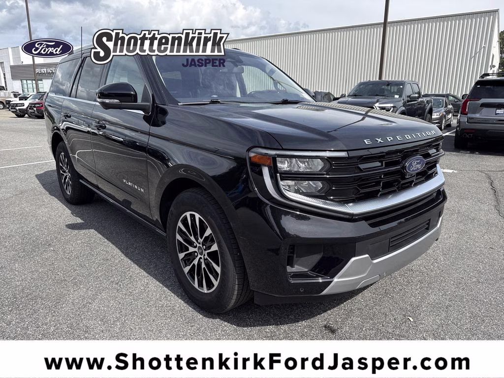 2025 Agate Black Metallic Ford Expedition Platinum 4X4 SUV