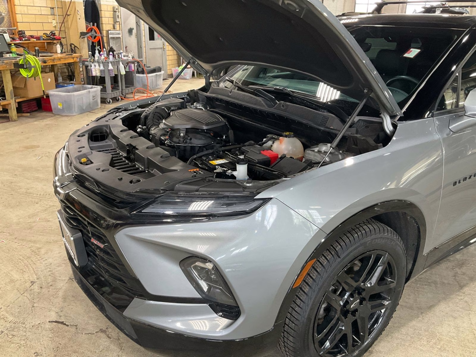 2023 Sterling Gray Metallic Chevrolet Blazer RS AWD SUV