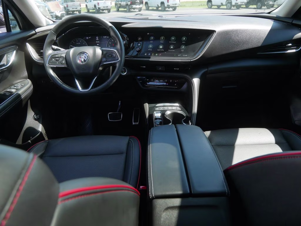 2023 Summit White Buick Envision Essence AWD SUV