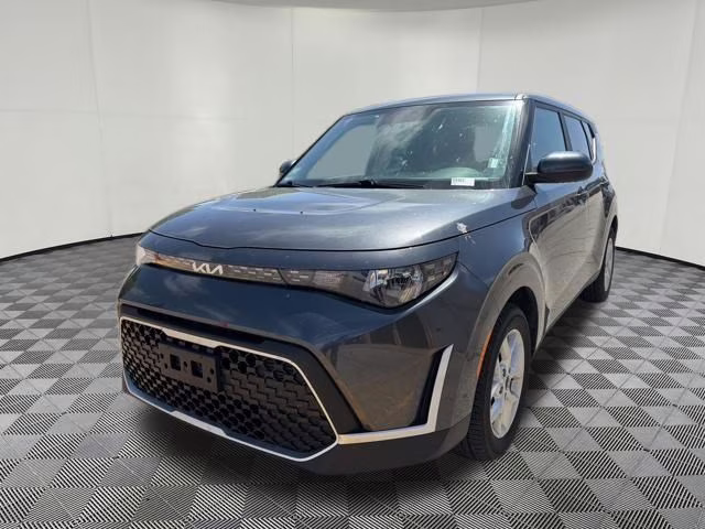 2023 Gravity Gray Kia Soul LX FWD Hatchback