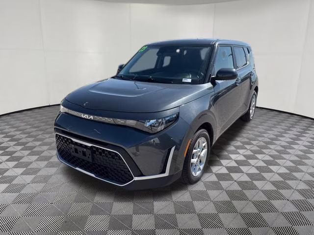 2023 Gravity Gray Kia Soul LX FWD Hatchback