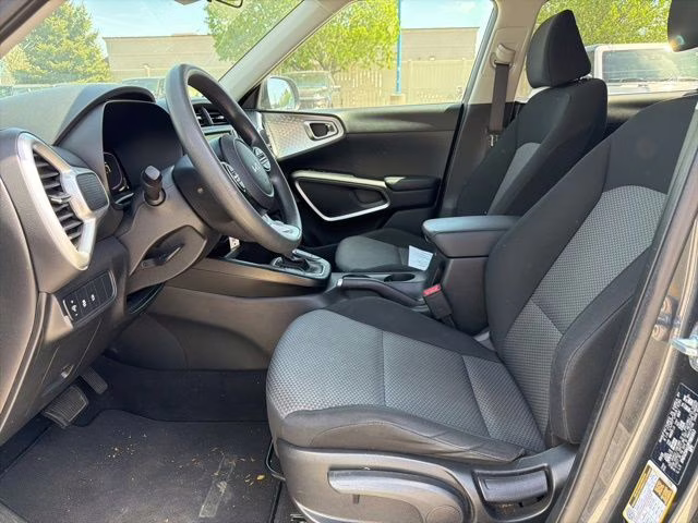 2023 Gravity Gray Kia Soul LX FWD Hatchback