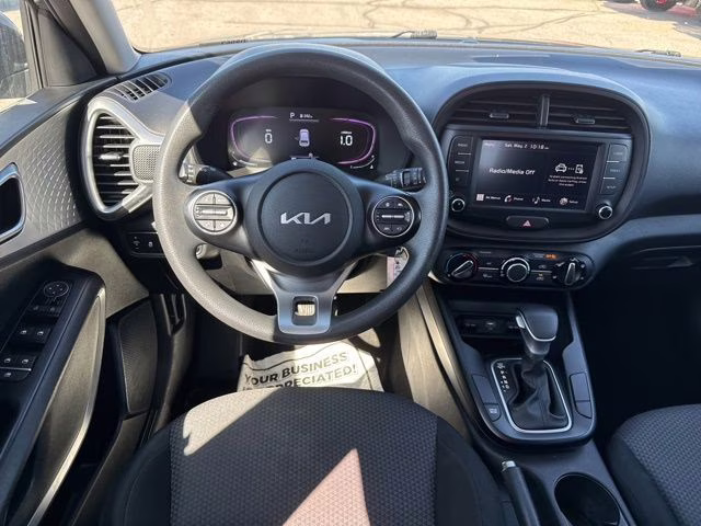 2023 Gravity Gray Kia Soul LX FWD Hatchback