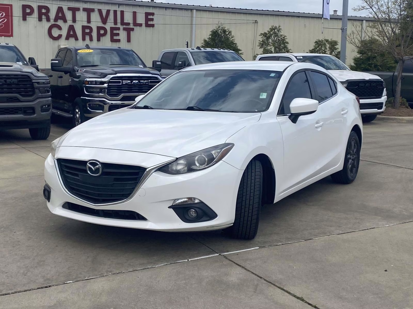 2015 Snowflake White Pearl Mica Mazda Mazda3 i Touring FWD Sedan