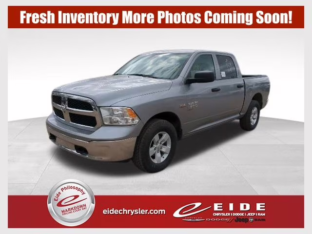 2023 Billet Silver Metallic Clearcoat Ram 1500 SLT 4X4 Truck