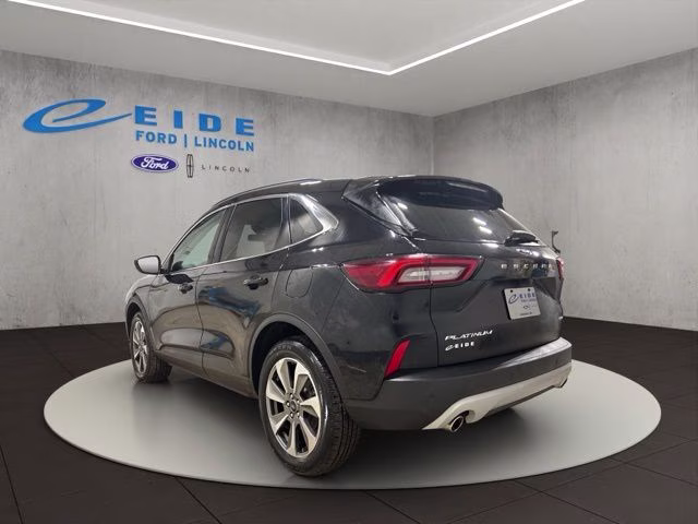 2025 Agate Black Metallic Ford Escape Platinum AWD SUV