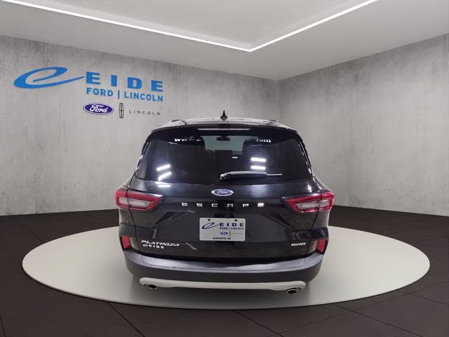 2025 Agate Black Metallic Ford Escape Platinum AWD SUV