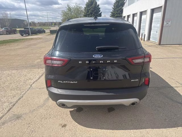 2025 Agate Black Metallic Ford Escape Platinum AWD SUV