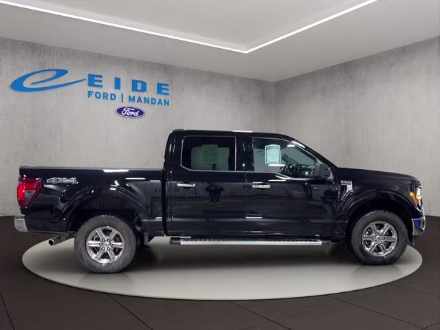 2024 Agate Black Metallic Ford F-150 XLT 4X4 Truck