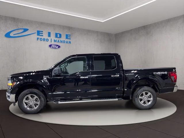 2024 Agate Black Metallic Ford F-150 XLT 4X4 Truck