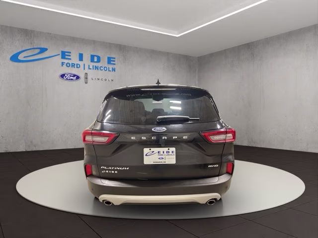 2025 Agate Black Metallic Ford Escape Platinum AWD SUV