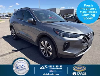 2025 Carbonized Gray Metallic Ford Escape Platinum AWD SUV