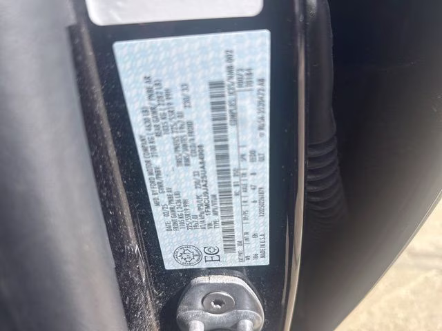 2025 Agate Black Metallic Ford Escape Platinum AWD SUV