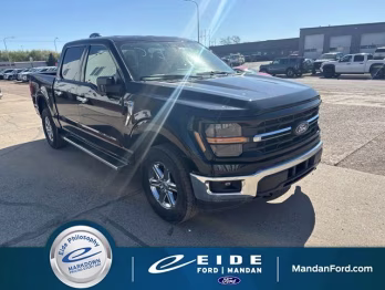 2024 Agate Black Metallic Ford F-150 XLT 4X4 Truck