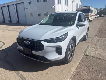2025 Space Silver Metallic Ford Escape Platinum AWD SUV