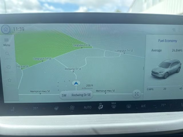 2025 Agate Black Metallic Ford Escape Platinum AWD SUV