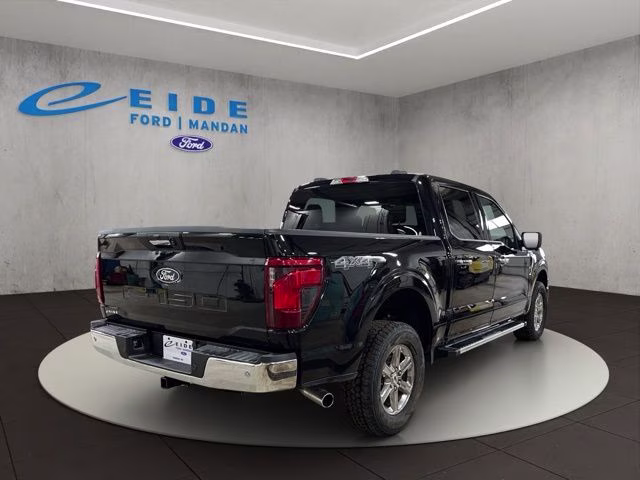2024 Agate Black Metallic Ford F-150 XLT 4X4 Truck