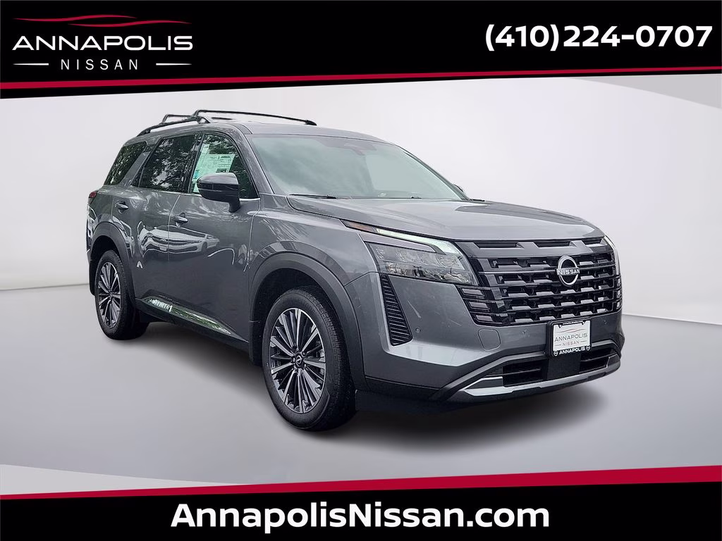 2026 Gun Metallic Nissan Pathfinder Platinum 4X4 SUV