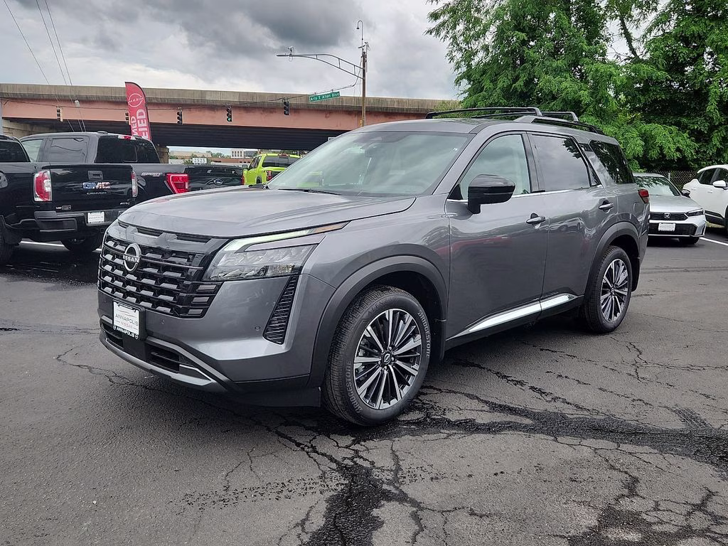2026 Gun Metallic Nissan Pathfinder Platinum 4X4 SUV