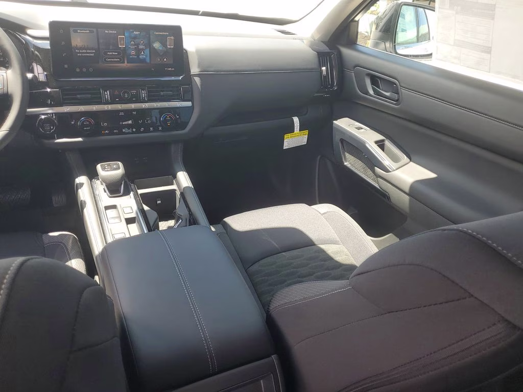 2026 Everest White Pearl Tricoat Nissan Pathfinder SV FWD SUV