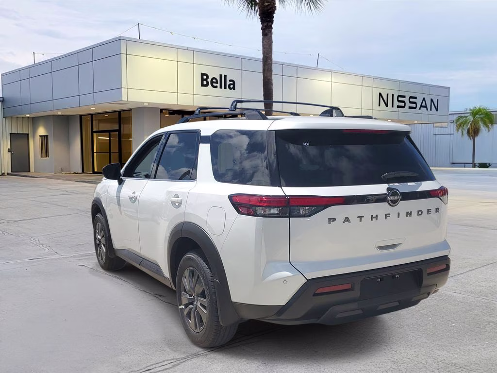 2026 Everest White Pearl Tricoat Nissan Pathfinder SV FWD SUV