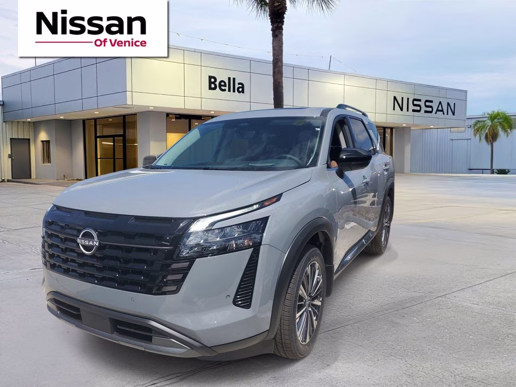 2026 Boulder Gray Pearl Nissan Pathfinder Platinum 4X4 SUV